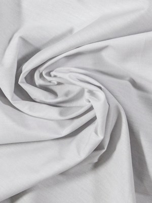 Calendered Organic Cotton Chambray – Gray – Ramillies Collection Calendered Organic Cotton Chambray – Gray – Ramillies Collection