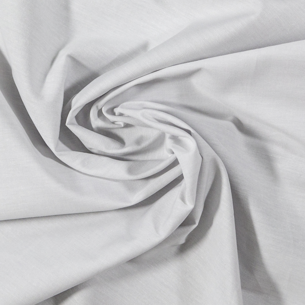 Calendered Organic Cotton Chambray – Gray – Ramillies Collection Calendered Organic Cotton Chambray – Gray – Ramillies Collection