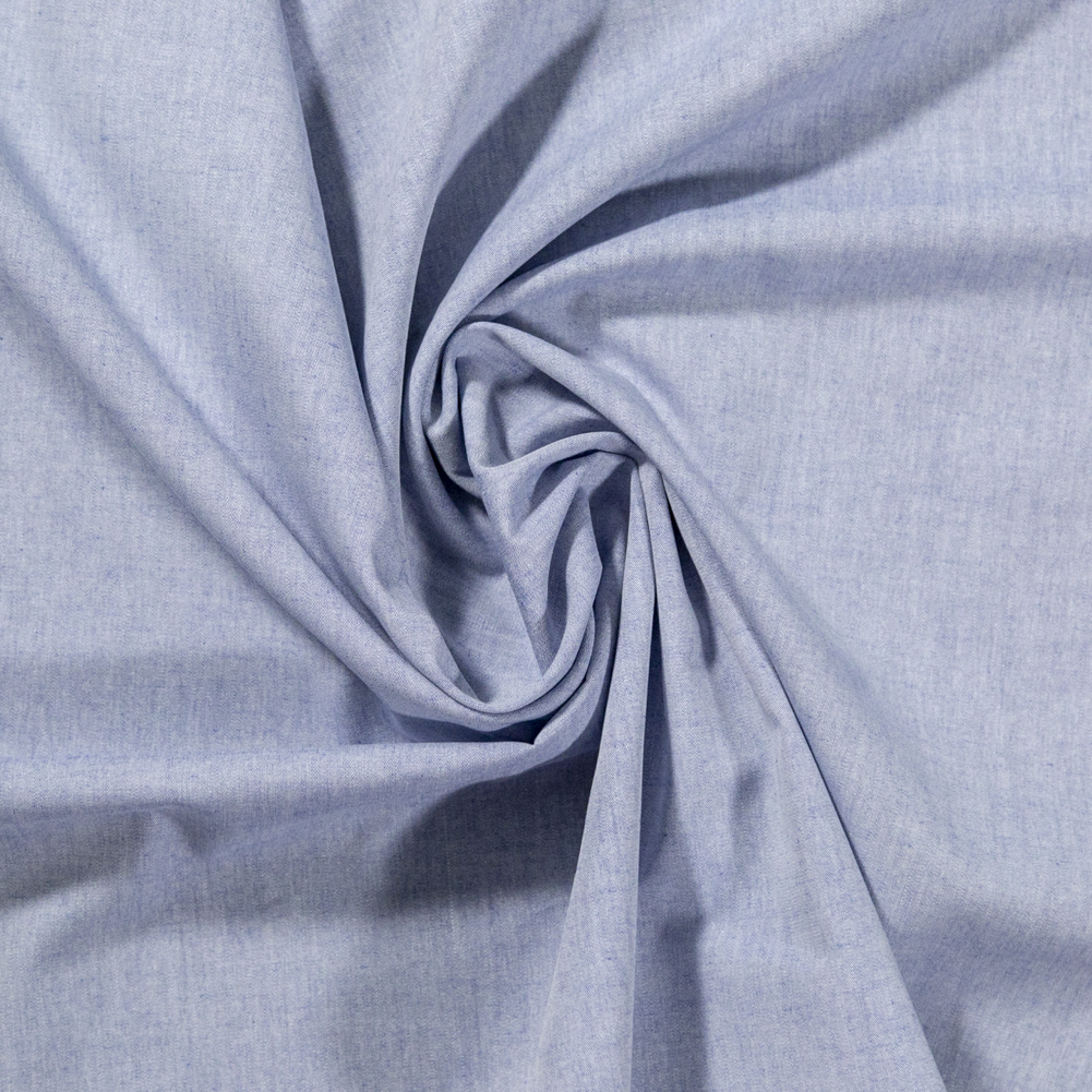 Calendered Organic Cotton Chambray – Cosmic Sky – Ramillies Collection Calendered Organic Cotton Chambray – Cosmic Sky – Ramillies Collection