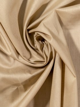 Mercerized Organic Egyptian Cotton Voile – Beige – Toulouse Collection Mercerized Organic Egyptian Cotton Voile – Beige – Toulouse Collection