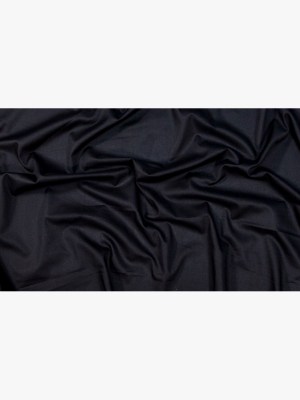 Mercerized Organic Egyptian Cotton Voile – Black – Toulouse Collection Mercerized Organic Egyptian Cotton Voile – Black – Toulouse Collection