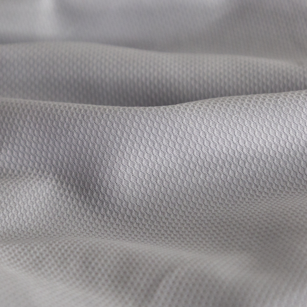 Birdseye Organic Cotton Pique – Gray – Otranto Collection Birdseye Organic Cotton Pique – Gray – Otranto Collection