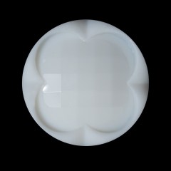 White Beveled Shank Back Button – 44L/28mm White Beveled Shank Back Button – 44L/28mm