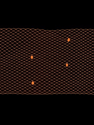 Orange Russian Veiling with Pom Poms – 9″ Orange Russian Veiling with Pom Poms – 9″