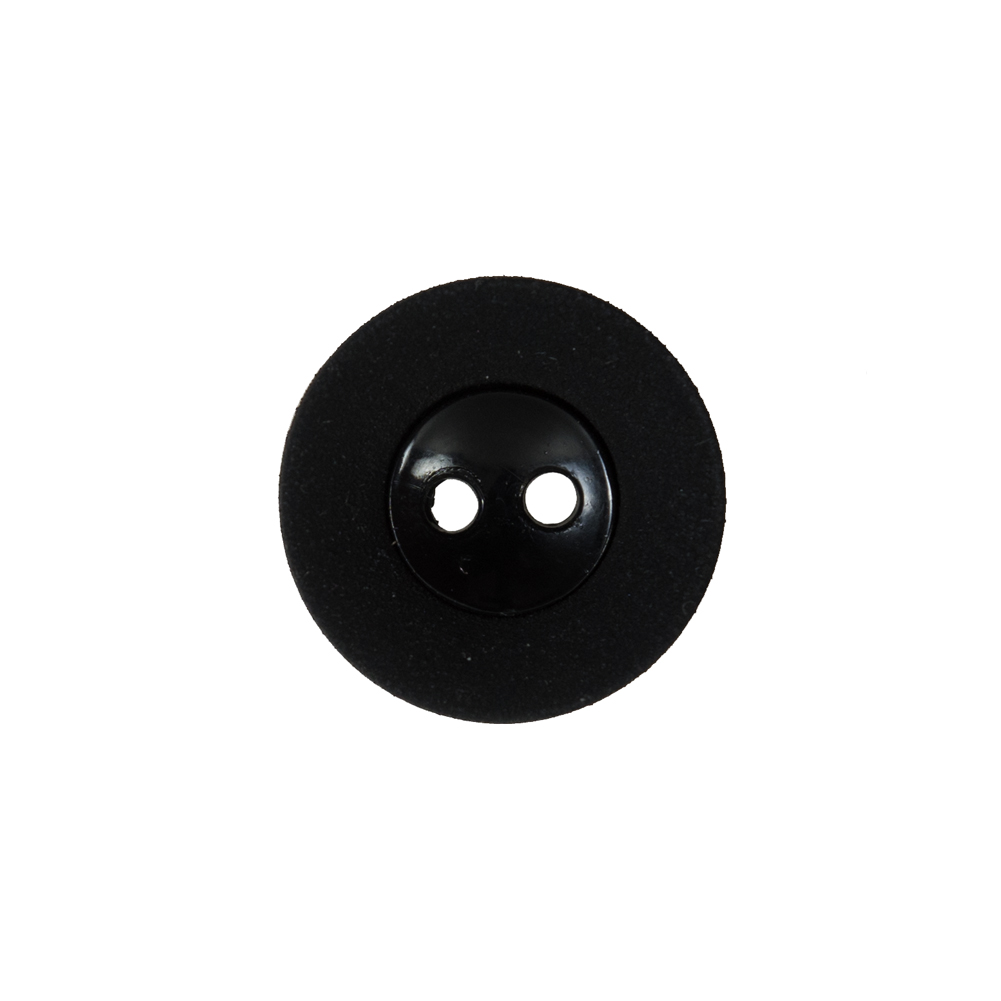 Black Matte and Shiny 2-Hole Button – 30L/19mm Black Matte and Shiny 2-Hole Button – 30L/19mm