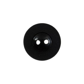 Black Matte and Shiny 2-Hole Button – 30L/19mm Black Matte and Shiny 2-Hole Button – 30L/19mm