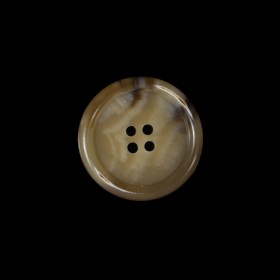 Tan Plastic 4-Hole Button – 35L/22mm Tan Plastic 4-Hole Button – 35L/22mm