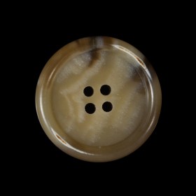 Tan Plastic 4-Hole Button – 40L/25.5mm Tan Plastic 4-Hole Button – 40L/25.5mm