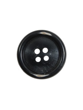 Black Plastic 4-Hole Button – 30L/19mm Black Plastic 4-Hole Button – 30L/19mm