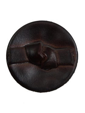 Brown Knotted Plastic Button – 40L/25.5mm Brown Knotted Plastic Button – 40L/25.5mm