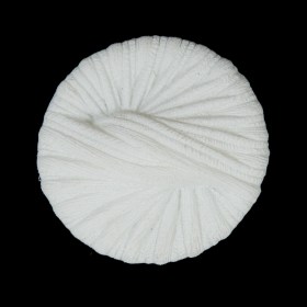 Italian White Twisted Plastic Shank-Back Button – 44L/28mm Italian White Twisted Plastic Shank-Back Button – 44L/28mm