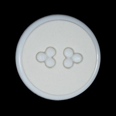 White Matte and Shiny Plastic Button – 44L/28mm White Matte and Shiny Plastic Button – 44L/28mm