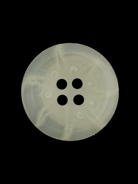 Beige Translucent Plastic 2-Hole Button – 36L/23mm Beige Translucent Plastic 2-Hole Button – 36L/23mm