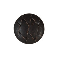 Brown Etched Plastic Shank Back Button – 36L/22mm Brown Etched Plastic Shank Back Button – 36L/22mm