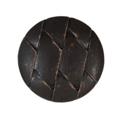 Brown Etched Plastic Shank Back Button – 40L/25.5mm Brown Etched Plastic Shank Back Button – 40L/25.5mm