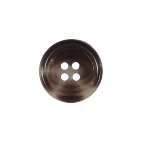 Brown and Beige Plastic 4-Hole Button – 30L/19mm Brown and Beige Plastic 4-Hole Button – 30L/19mm