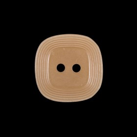 Dark Beige Square 2-Hole Plastic Button – 32L/20mm Dark Beige Square 2-Hole Plastic Button – 32L/20mm