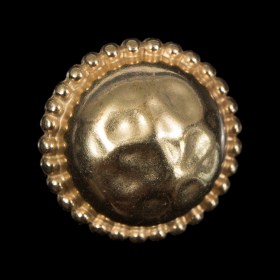 Gold Domed Metal Coat Button – 44L/28mm Gold Domed Metal Coat Button – 44L/28mm