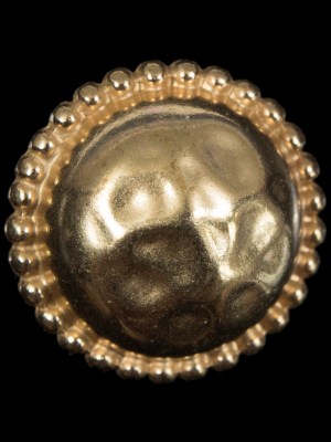 Gold Domed Metal Coat Button – 44L/28mm Gold Domed Metal Coat Button – 44L/28mm