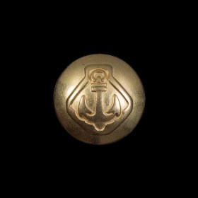 Gold Metal Anchor Shank Back Button – 32L/20mm Gold Metal Anchor Shank Back Button – 32L/20mm