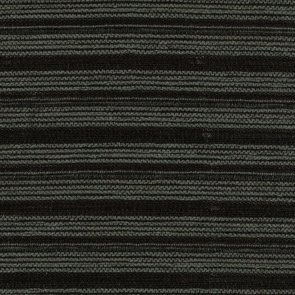 Italian Olive Striped Cotton Blended Tweed Italian Olive Striped Cotton Blended Tweed
