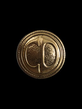 Gold Aluminum Shank Back Button – 32L/20mm Gold Aluminum Shank Back Button – 32L/20mm