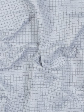 Black and White Reversible Quilted Coating with Filler Black and White Reversible Quilted Coating with Filler