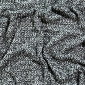 Italian Black and White Chevron Chunky Wool Knit Italian Black and White Chevron Chunky Wool Knit
