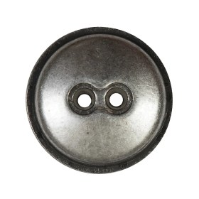 Silver 2-Hole Button Metal Coat – 44L/28mm Silver 2-Hole Button Metal Coat – 44L/28mm