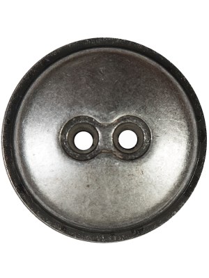 Silver 2-Hole Button Metal Coat – 44L/28mm Silver 2-Hole Button Metal Coat – 44L/28mm