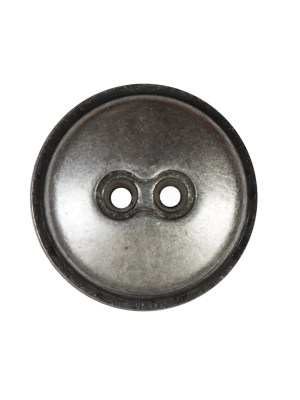 Silver 2-Hole Button Metal Coat – 36L/23mm Silver 2-Hole Button Metal Coat – 36L/23mm