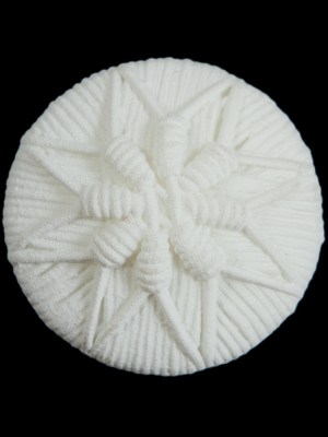 White Plastic Floral Shank Back Button – 44L/28mm White Plastic Floral Shank Back Button – 44L/28mm
