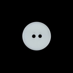 White 2-Hole Concaved Button – 24L/15mm White 2-Hole Concaved Button – 24L/15mm