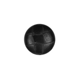 Black Shiny Etched Plastic Button – 24L/15mm Black Shiny Etched Plastic Button – 24L/15mm