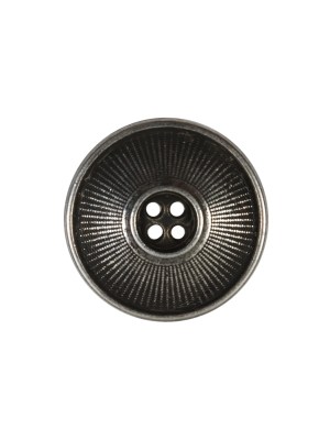 Italian Silver Metal 4-Hole Button – 32L/20mm Italian Silver Metal 4-Hole Button – 32L/20mm