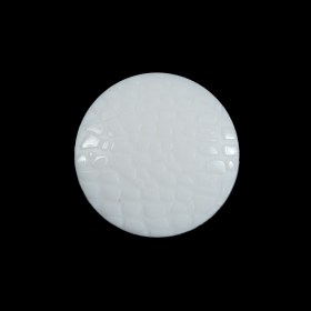 White Plastic Pebbled Shank Back Button – 36L/23mm White Plastic Pebbled Shank Back Button – 36L/23mm