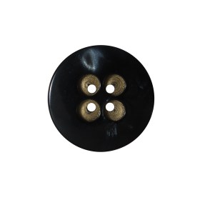 Black and Gold 4-Hole Button – 36L/23mm Black and Gold 4-Hole Button – 36L/23mm