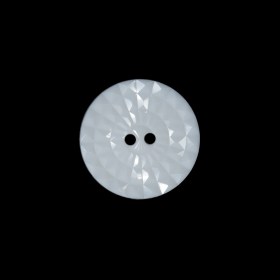 White Etched 2-Hole Plastic Button – 28L/18mm White Etched 2-Hole Plastic Button – 28L/18mm
