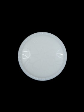 Italian White Shank Back Button with Etched Hearts – 30L/19mm Italian White Shank Back Button with Etched Hearts – 30L/19mm