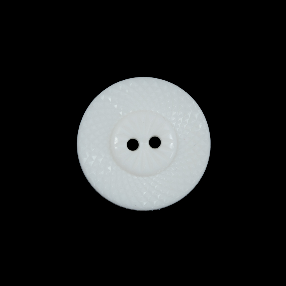Italian White Beveled 2-Hole Button – 32L/20mm Italian White Beveled 2-Hole Button – 32L/20mm