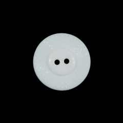 Italian White Beveled 2-Hole Button – 32L/20mm Italian White Beveled 2-Hole Button – 32L/20mm