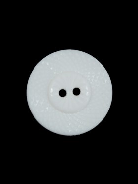 Italian White Beveled 2-Hole Button – 32L/20mm Italian White Beveled 2-Hole Button – 32L/20mm