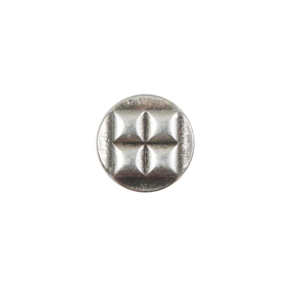 Antique Silver Metal Shank Back Button – 20L/12.5mm Antique Silver Metal Shank Back Button – 20L/12.5mm
