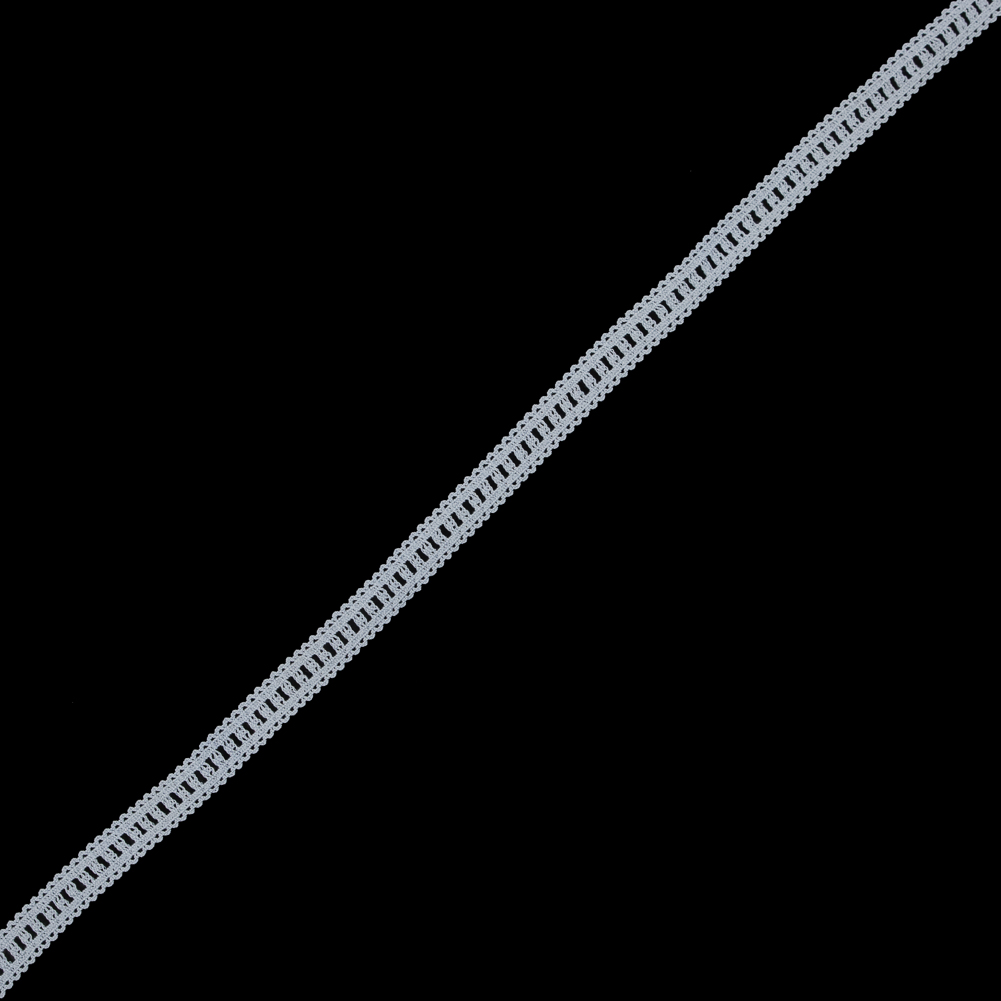 White Stretch Crochet Trim – 0.5″ White Stretch Crochet Trim – 0.5″