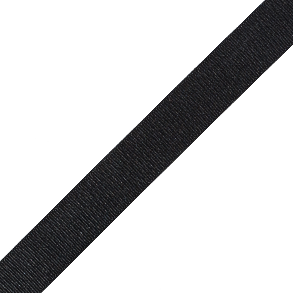 Black Grosgrain Ribbon - 1"