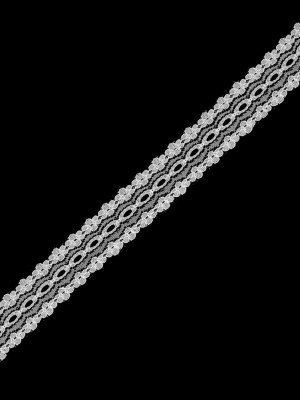 White Fine Lace Trim – 1″ White Fine Lace Trim – 1″