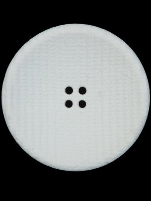 White Textured Concaved Plastic Button – 44L/28mm White Textured Concaved Plastic Button – 44L/28mm