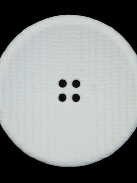 White Textured Concaved Plastic Button – 54L/34mm White Textured Concaved Plastic Button – 54L/34mm