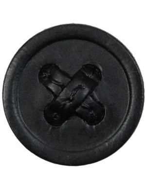Black Cross Stitch Plastic Shank Back Button – 44L/28mm Black Cross Stitch Plastic Shank Back Button – 44L/28mm