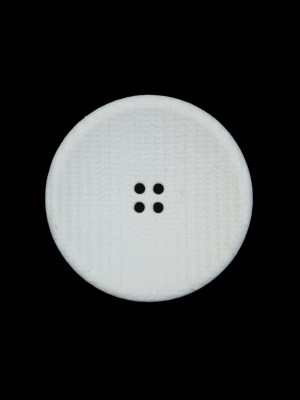 White Textured Concaved Plastic Button – 36L/23mm White Textured Concaved Plastic Button – 36L/23mm